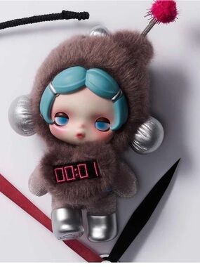 POP MART SKULLPANDA Off Mode Series Plush Doll Pendant confirmed box Slow Down